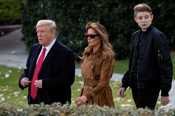 Barron Trump — Photos Of Donald & Melania’s Son