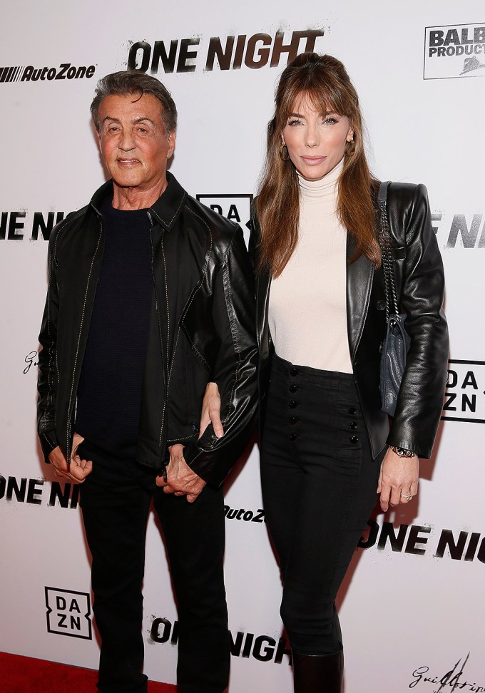 Sylvester Stallone & Jennifer Flavin Romance Timeline: Photos