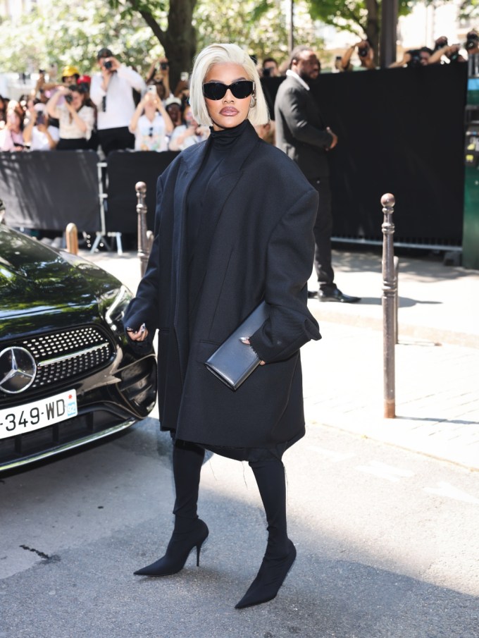 See the Stars at Balenciaga’s Fall 2024 Paris Fashion Week Show