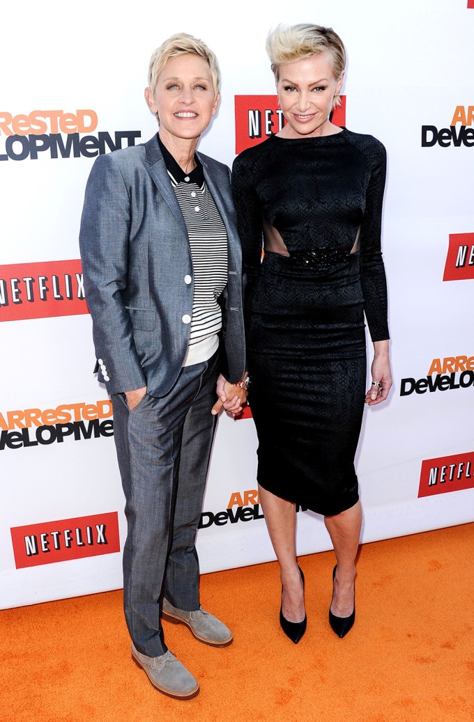 Ellen DeGeneres and Portia de Rossi: Photos