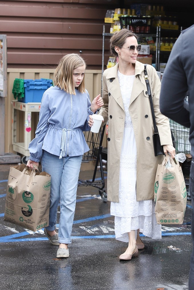 Angelina Jolie & Her Kids: Photos of Them on Fun Outings