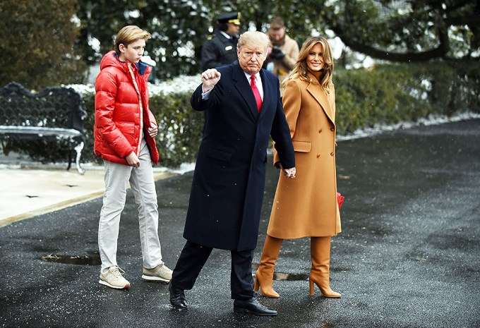 Barron Trump — Photos Of Donald & Melania’s Son