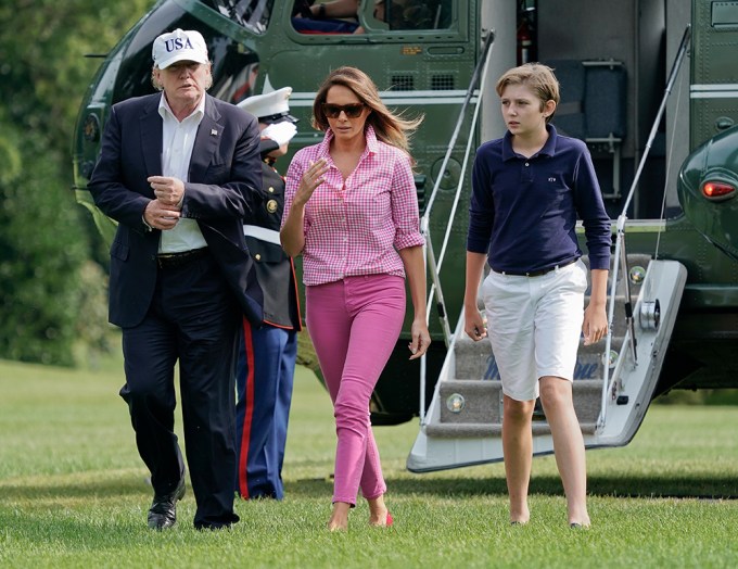 Barron Trump — Photos Of Donald & Melania’s Son