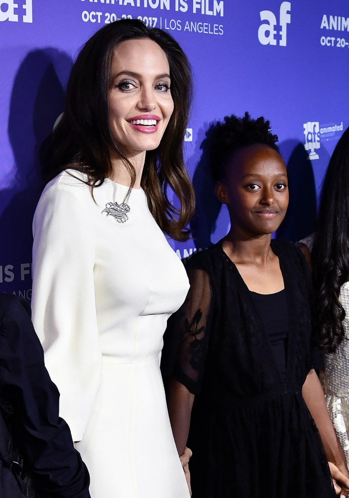 Angelina Jolie & Zahara Jolie-Pitt: Photos