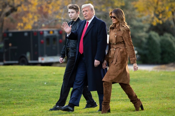 Barron Trump — Photos Of Donald & Melania’s Son